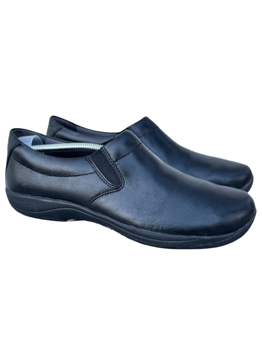 Dansko Loafer Clog Shoe Womens 8.5-9 EU 39 Black Ellie Leather Slip-on Shoe